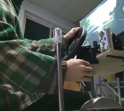 Bro took simracing to a whole new level