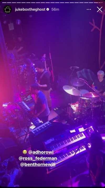 Ross, Andrew, and Bora joined Jukebox tonight!