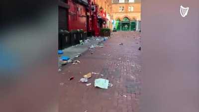 South William Street after last night