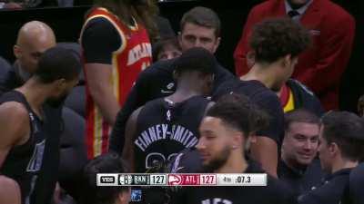 [Highlight] Cam Johnson nails the clutch 3 point shot to tie the game with 7 seconds left