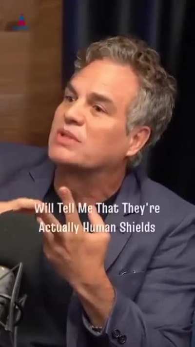 Mark Ruffalo making a fucking point on the Palestinian situation