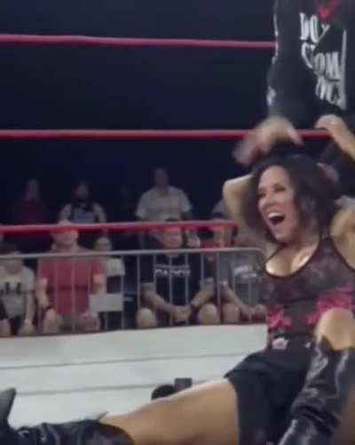 Mickie James getting destroyed by Bully Ray