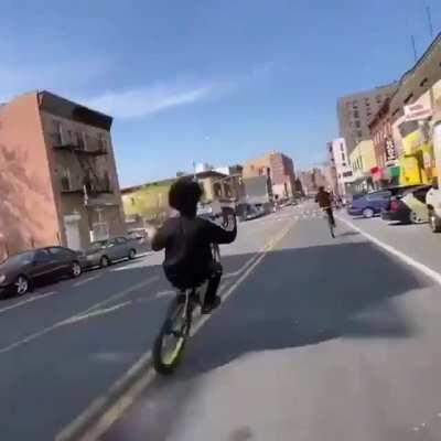 These POS bikers are back at it again with reckless endangerment