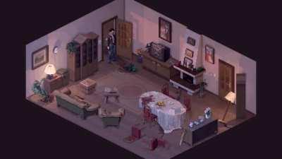 Real-time lighting and shadows in our upcoming survival horror game Holstin