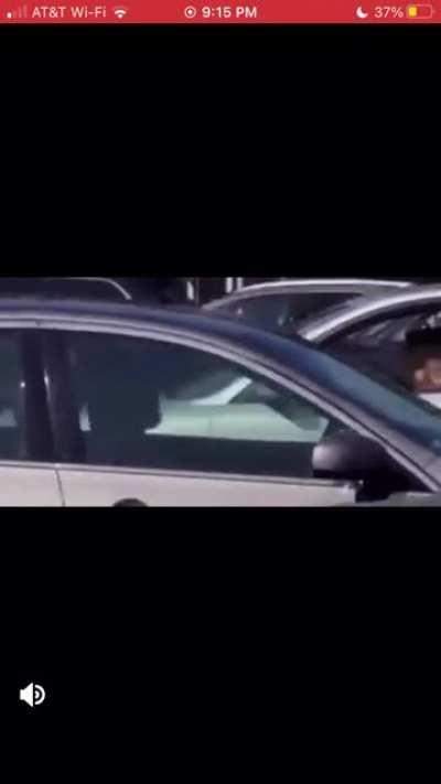 [USA] Instant karma for moron who flips off people and then rear ends someone