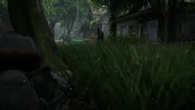 Putting the moves on em’. Hope Factions 2 uses TLOU 2 gameplay to the fullest.