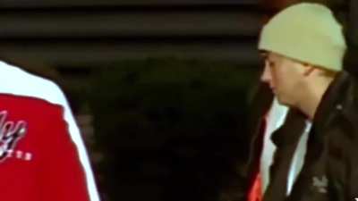 Eminem visiting Proof @ Conner Creek Medical Center - April 11, 2006