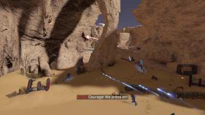 Launch a combined arms all-out strike on a banished fortress on Friday the 17th, in a 20-minute campaign featuring unique encounters, large scale vehicular combat and Bungie-style mission design - Teaser 1: Hard landing