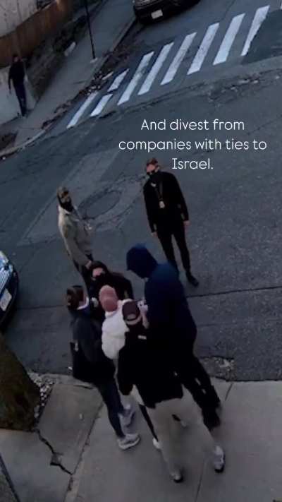 PhD student detained by ICE wearing plain clothes and face masks