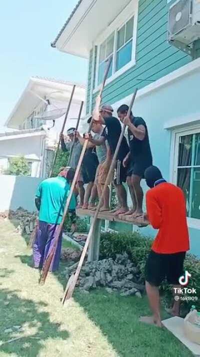 Great way to pile drive