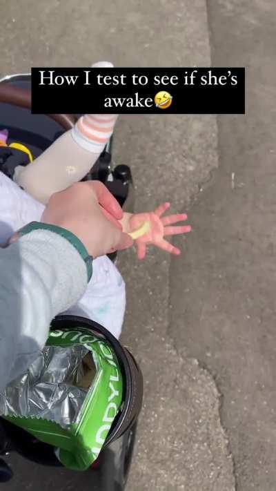 She was quick with it