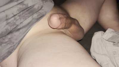 My cock getting hard