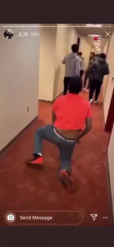 bro got flipped like he was in the wwe lmfaooo