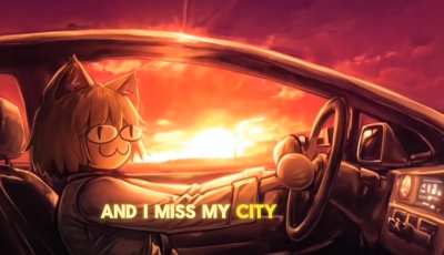 Neco Arc - Take Me Back To LA [AI Video Cover]