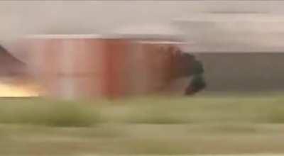 In 2009 a RAF Harrier pilot ejected after crash landing in Kandahar, Afghanistan