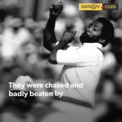 This is why India doesn't play in Kashmir