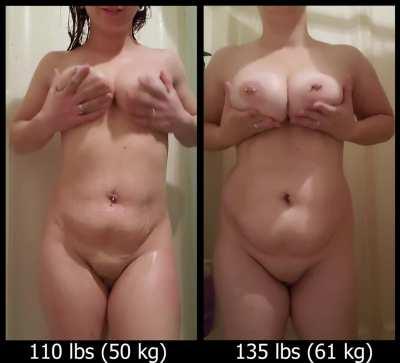 TheOGCockWhore weight gain