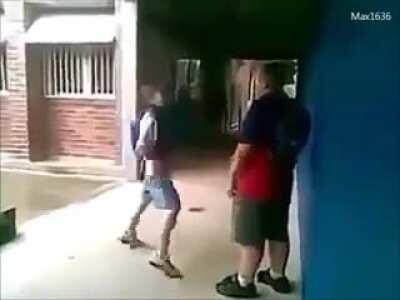 He pulled the trigger