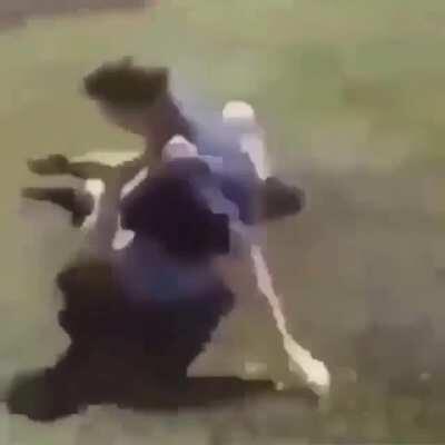 Just wrestling with the boys