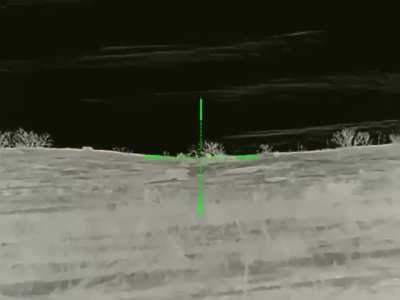 The Ghosts of Bakhmut are working. The distance is 900 meters, the temperature outside is -20 °C. Minus the occupier.