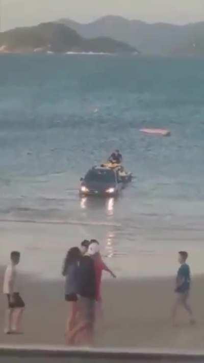 Go ahead, flood your car with salt water.