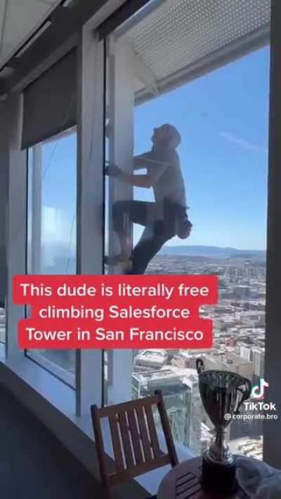 Hopefully his palms weren’t sweaty…