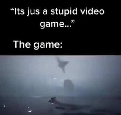 Found it on 9gag Not mine. For all those people who say 'Dude it's just a stupid video game'