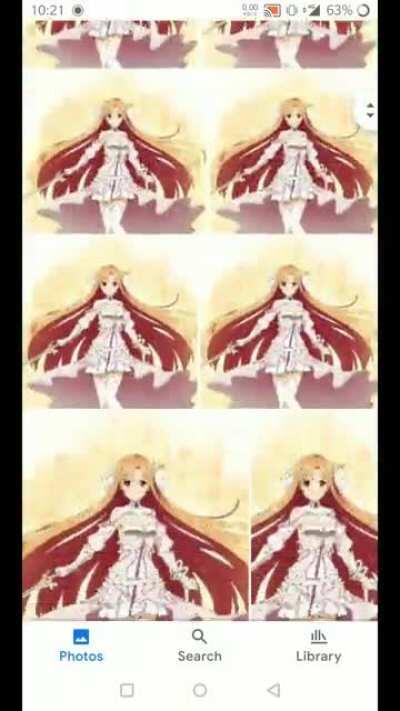 Asuna glitch. Everything is Asuna.