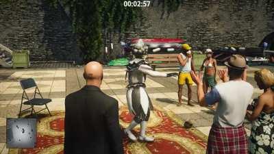 Agent 47 is a Psycho.