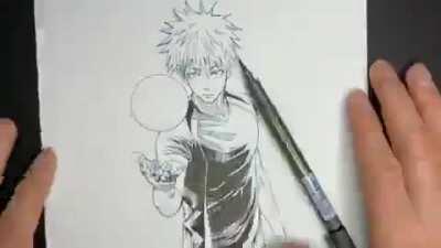 Gojo Satoru is said to be a high school volleyball legend.😎😎😎