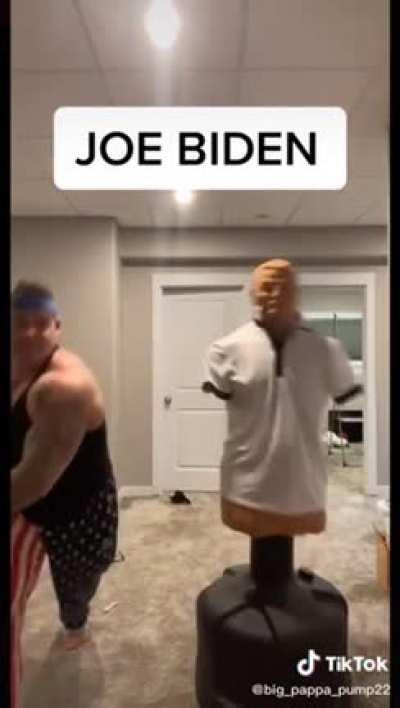 Cool guy gives Joe the ol' Stamp.