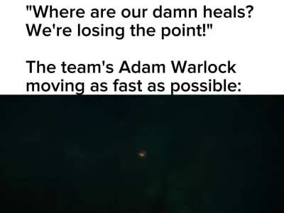 He doesn't have much mobility, does he?