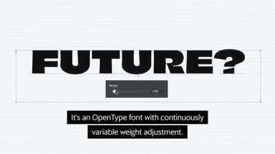 The Climate Crisis Font by Helsingin Sanomat