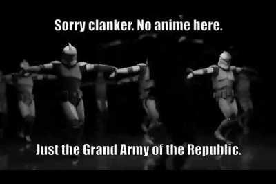 Sorry Clanker No Anime here