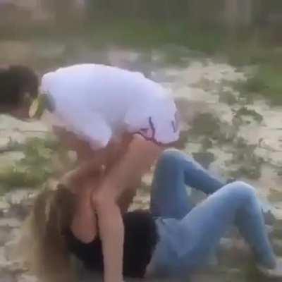 One Sided Beatdown - White Girls Fight