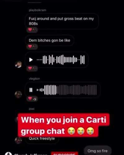 how tf u wake up one day n just produce noise like this