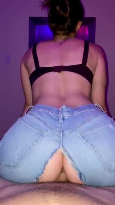 Riding dick is in her genes