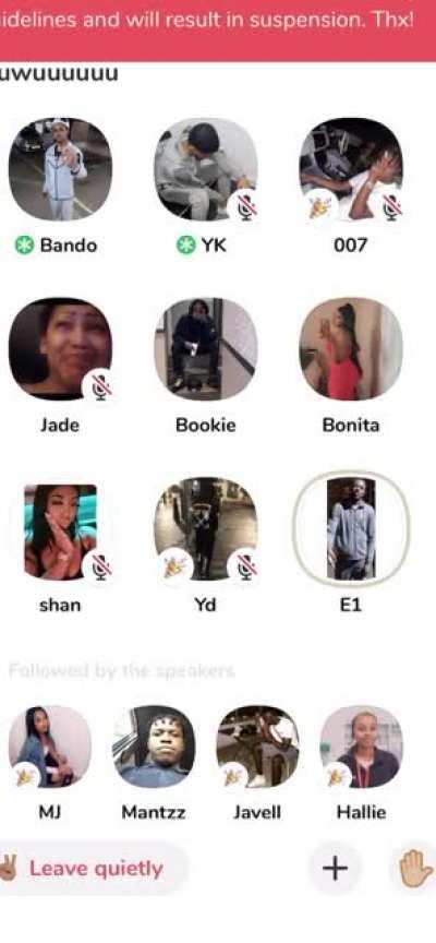 E1 gets noticed by his favourite Opp BandoGay on clubhouse. Funny encounter