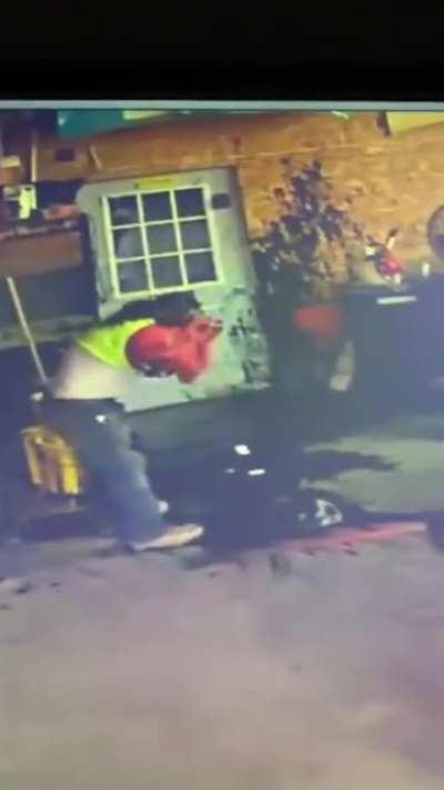 Human Fracking Accident