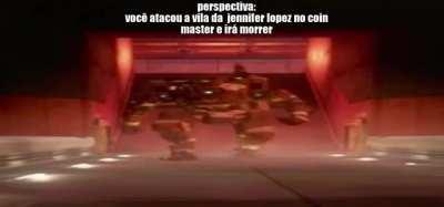 não jennifer lopez😨 eu não ataquei sua vila👎 no coin master🤑 agora abaixa essa arma🔫 e desamarra minha filha🙎