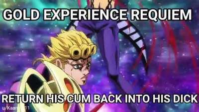 Giorno saving Diavolo from failing NNN