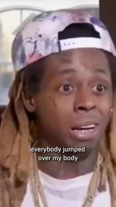 Big wayne saved by white policeman when he was lil wayne