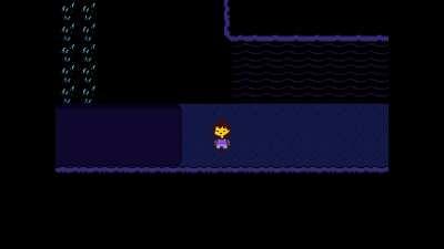 Why is the waterfall theme altered here? It's not even supposed to play