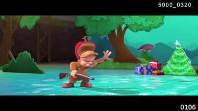 Daffy's Rhapsody, A 3D animated short directed by Matthew O'Callaghan. This short uses the song of the same name that was sung by Mel