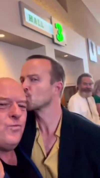 Jesse, we need to kiss hank