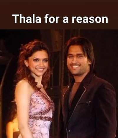 Of course Deepika don't love ranveer thala for a reason.