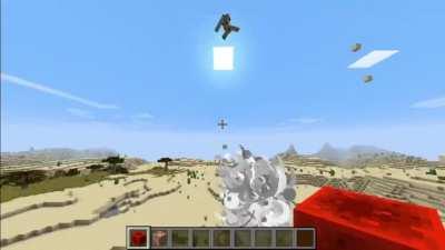 I made it so wherever I look explodes