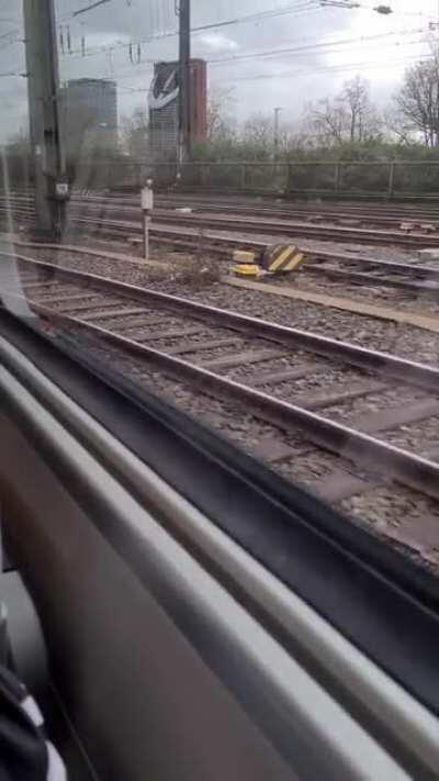 Wenn nur alle Bahnfahrer so motiviert wie unser Sascha wären...