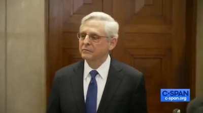 Here is Merrick Garland telling reporters he doesn't need to respond to Congressional subpoenas he decides are not legitimate 


