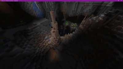 Huge max height HOLLOW mountain! Seed, location, and map in comments